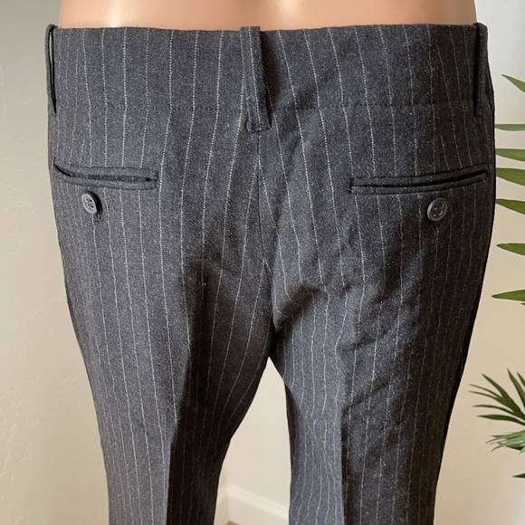 Theory Wool Pinstripe Suitable Pants Sz 6 - Picture 8 of 16